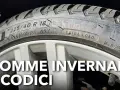 Guida su come riconoscere gomme invernali: il fianco del pneumatico mostra codici come "M+S" e il simbolo del fiocco di neve, essenziali per la sicurezza invernale.