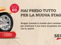 Gomme invernali: è scattato l'obbligo di sostituzione. Gruppo Carmeli ti ricorda di preparare la tua auto per la nuova stagione con sconti fino al 60%.