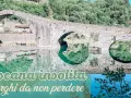 Ponte del Diavolo, un gioiello della **Toscana nascosta**, con le sue arcate che si specchiano nell'acqua verde.