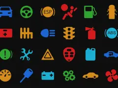 Icone cruscotto auto: elenco spie Renault Clio, tra cui ESP, ABS, airbag, batteria, luci, serbatoio, cambio, ecc.