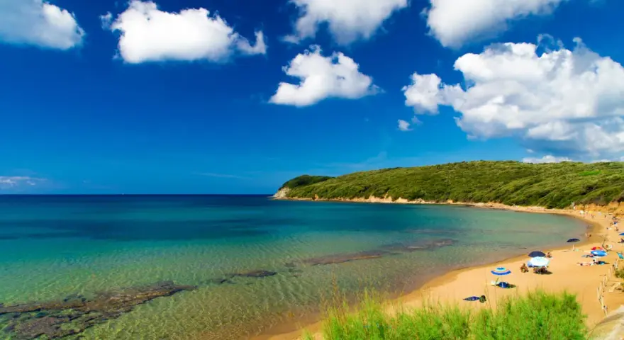 Spiaggia di Baratti: come arrivare a questo paradiso. Acque cristalline, sabbia dorata e vegetazione lussureggiante.